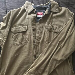 Wrangler Khaki Shirt M